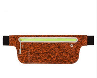 Fitness Waist Pouch Zippered Jogging & Phone Belt